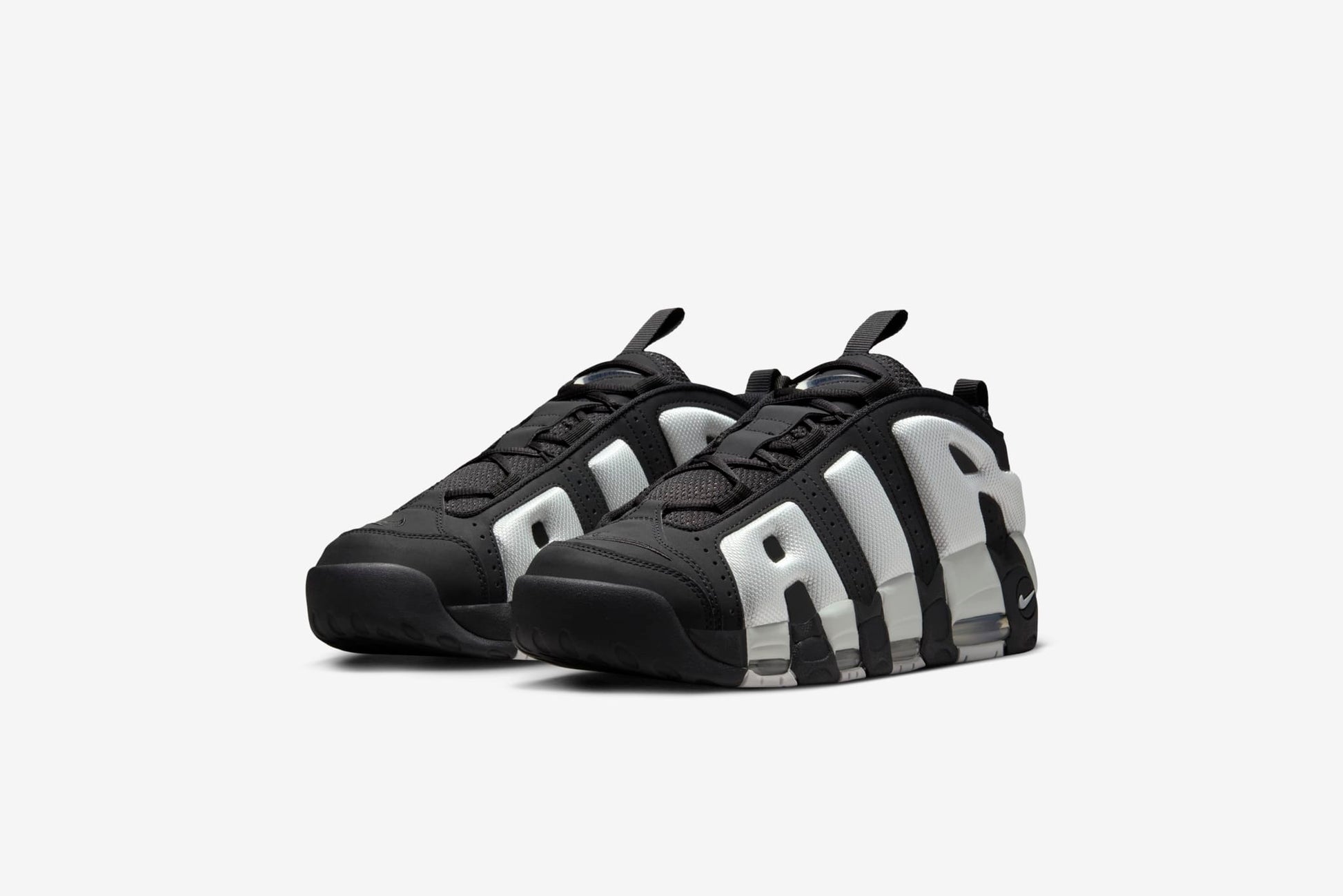 NIKE★AIR MORE UPTEMPO LOW★BLACK/PHOTON DUST Nike Air More Uptempo Low Black Photon Dust Men's - FZ3055