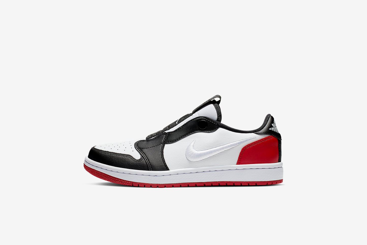Air Jordan "1 Low Slip" W - White / Gym Red / Black