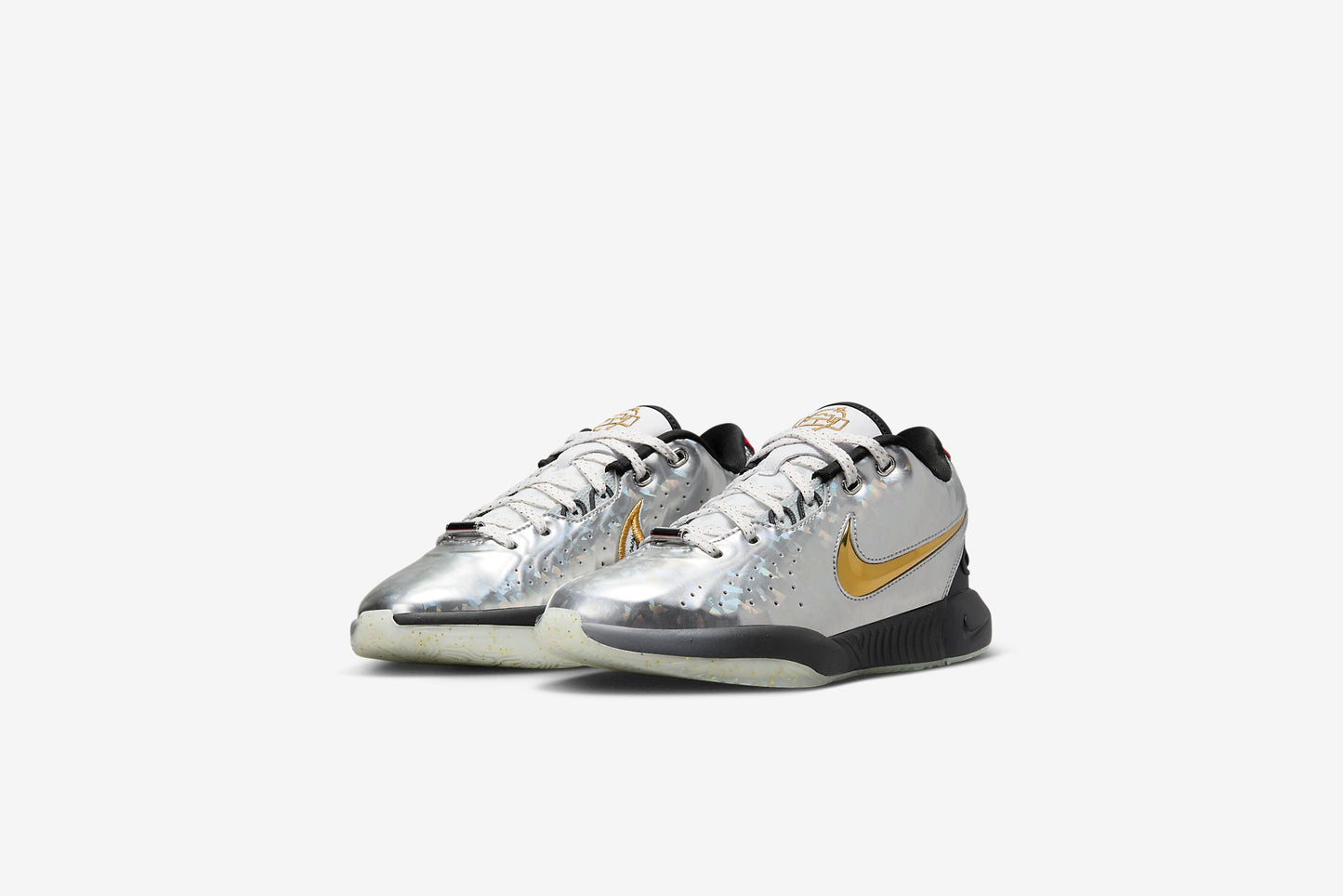 Nike "LeBron XXI" GS - Metallic Silver / Metallic Gold