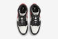 Air Jordan "1 Mid" W - Sail / Gym Red-Off Noir-White