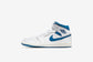 Air Jordan "1 Mid SE" M - White/ Industrial Blue