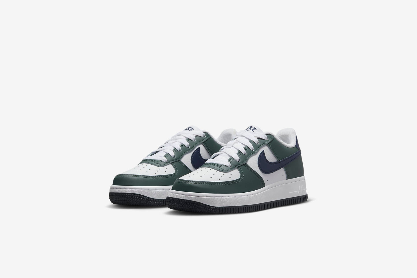 Nike "Air Force 1" GS - Vintage Green / Obsidian White