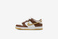 Nike "Dunk Low" GS - White / Metallic Gold / White