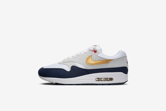Nike "Air Max 1"  M - Obsidian / Metallic Gold-White