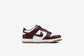 Nike "Dunk Low" GS  - White / Burgundy Crush