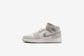 Air Jordan "1 Mid SE" GS - Neutral Grey / Smoke Grey-Sail