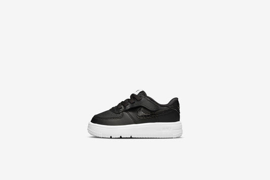 Nike "Force 1 Low LV8 EasyOn" TD - Black / Black / White