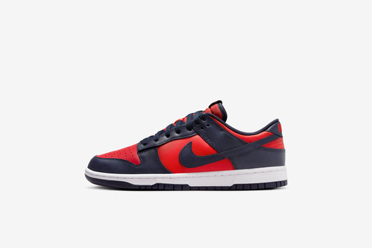Nike "Dunk Low Retro" M - University Red / Obsidian / White