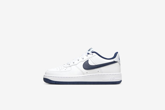 Nike "Air Force 1" GS - White / Midnight Navy