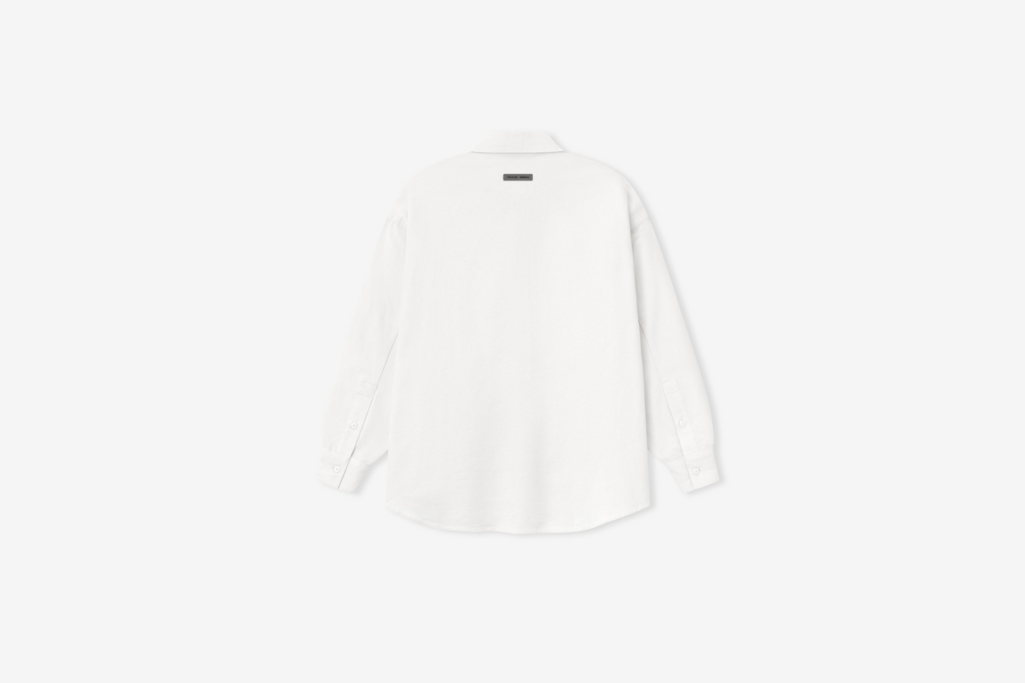 Fear of God Essentials "Brushed Oxford Shirt" W - Cloud White