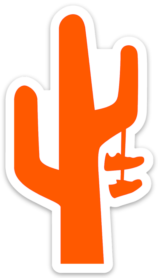 Manor Hangtime Sticker - Orange