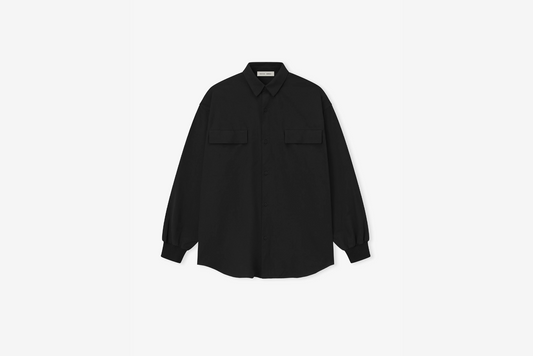 Fear of God Essentials "Oxford Shirt" M - Jet Black