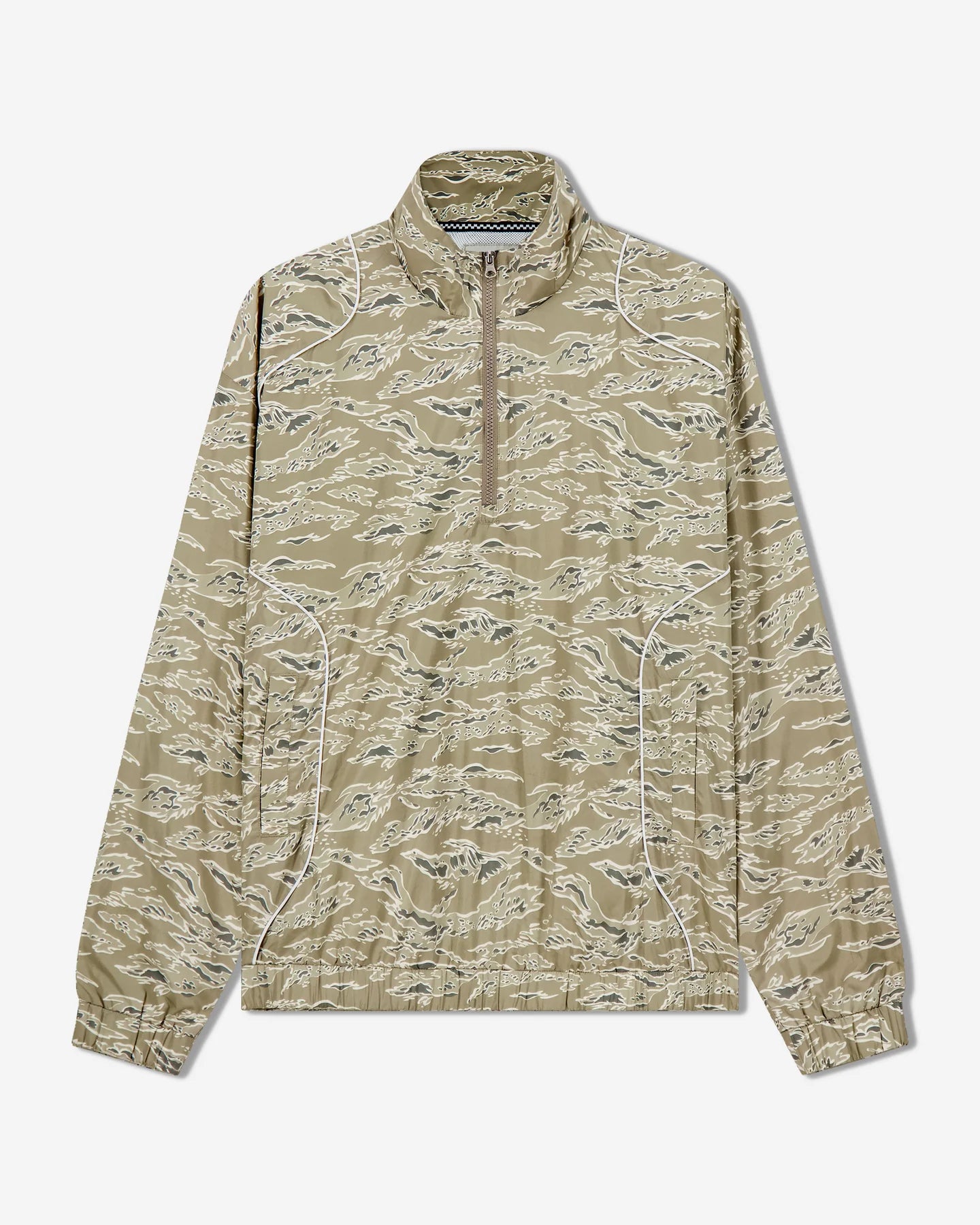 Devereux Golf "Pullover Piped Quarter Zip" M - Camo