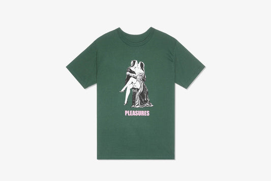 Pleasures "French Kiss T-Shirt" M - Green