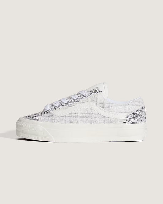 Vans "LX Old Skool 36 Fuzzy Feelings" Mens - White