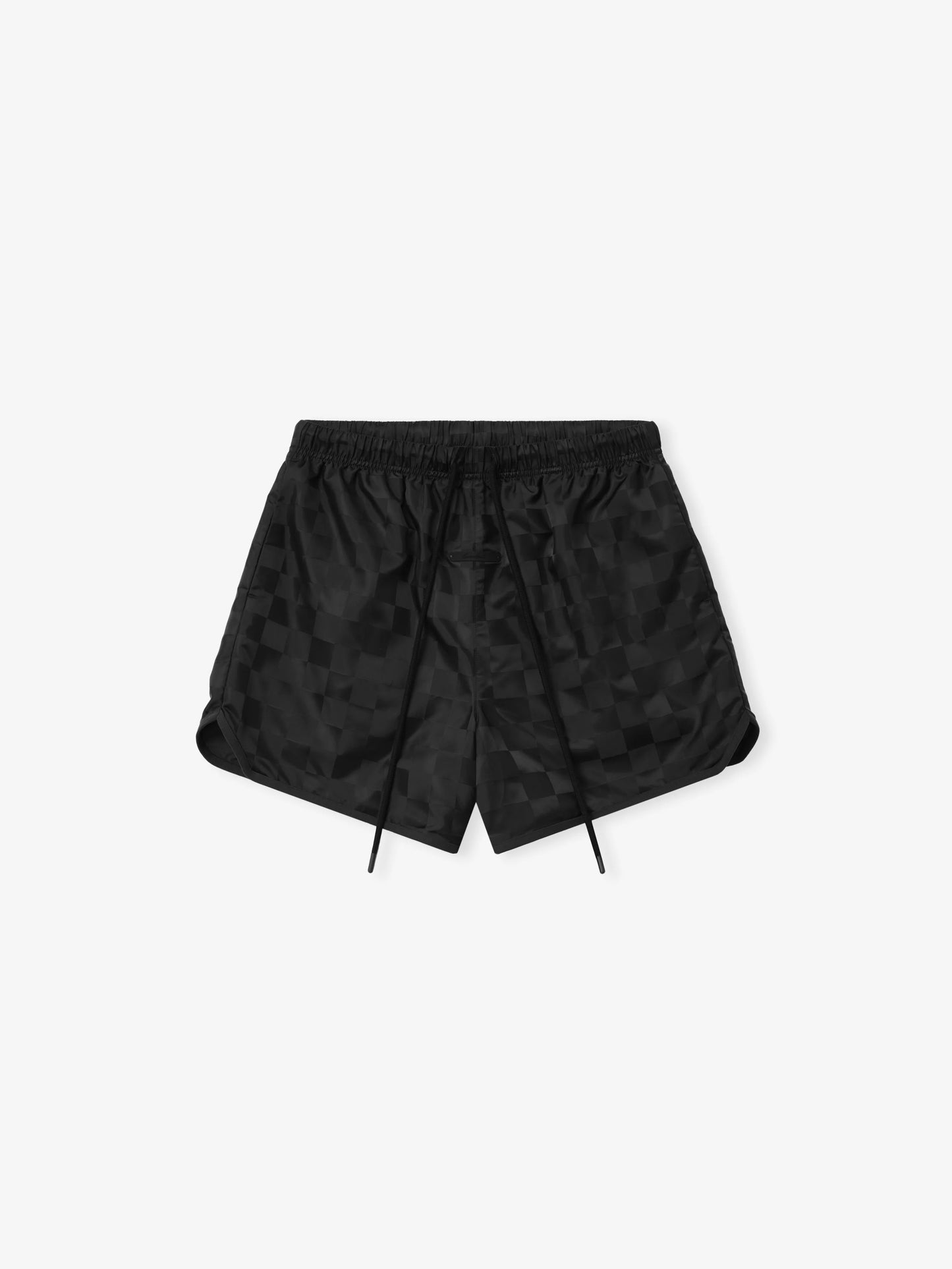 Fear of God Essentials "Checkered Gym Short" Mens - Vintage Black
