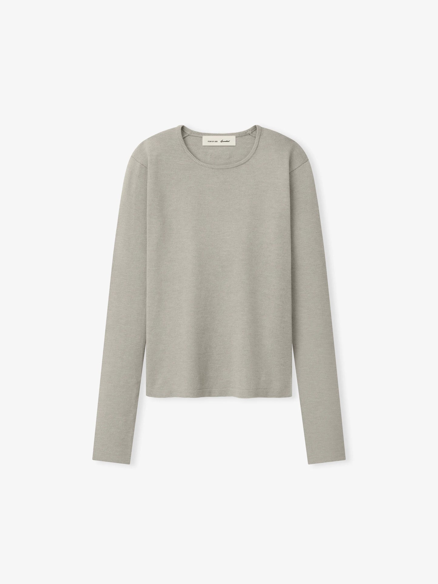 Fear of God Essentials "Slim Longsleeve" Womens - Seal