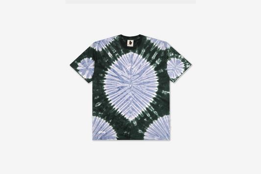 Real Bad Man "Bassline Pocket SS Tee" M - Green Tie Dye