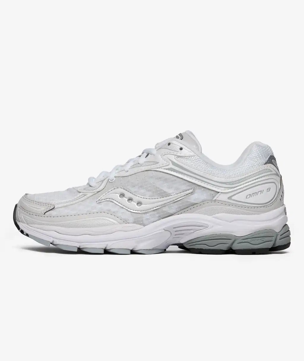 Saucony "Progrid Omni 9" Mens - White/Grey
