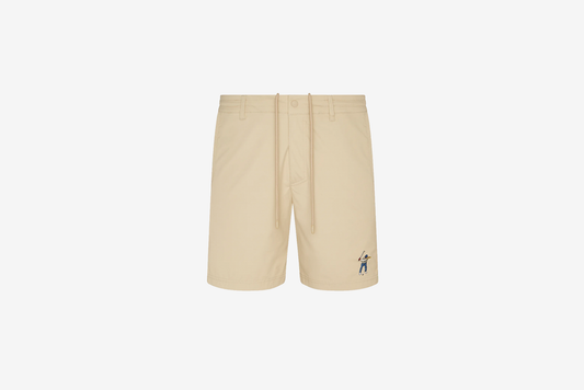 Eastside Golf "Core Pull On Woven Short" - Pale Khaki