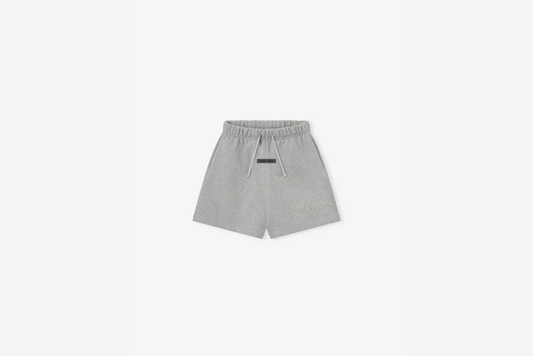 Fear of God Essentials "Fleece Soccer Short" K - Concrete Heather