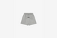 Fear of God Essentials "Fleece Soccer Short" K - Concrete Heather