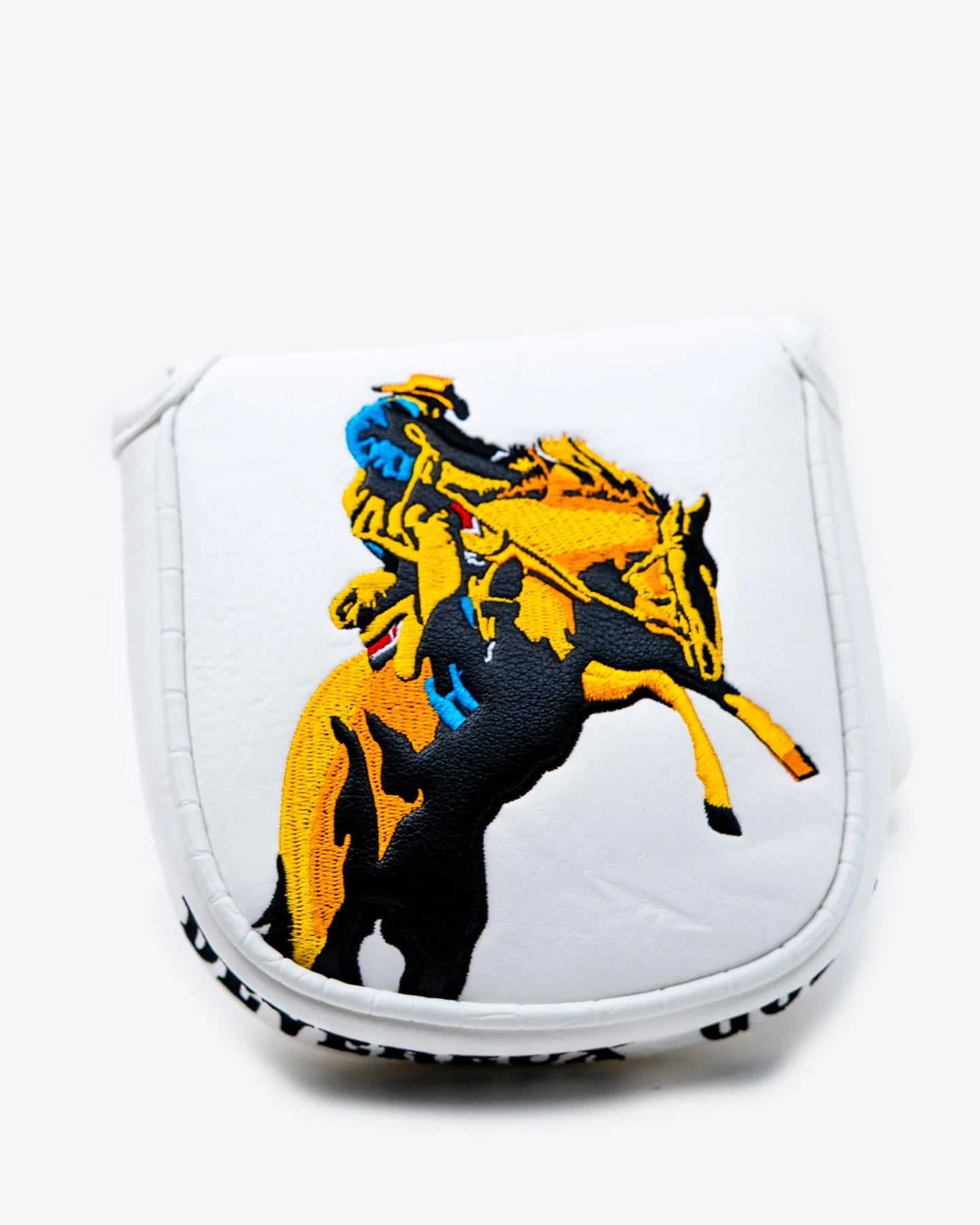 Devereux "Saddle Up"  Mallet Putter Cover - White