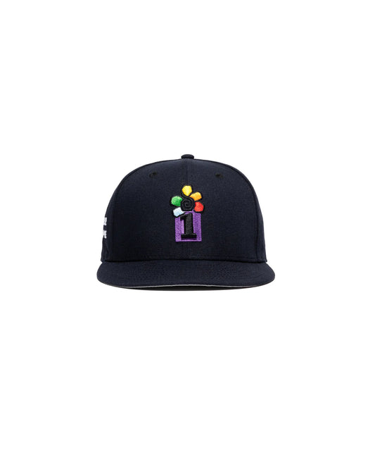 Savior x Interscope Records "Jae Tips" 59Fifty Fitted - Navy
