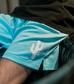 Manor  "Mesh Gym Shorts" M - Tiffany