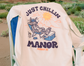 Manor "Just Chillin" Long Sleeve T-Shirt M - White / Purple / Orange