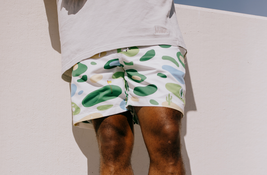 Manor  "Saguaro Summer Nylon Short" M - White Course Camo