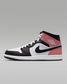 Air Jordan "1 Mid" M - White / Black / Rust Pink