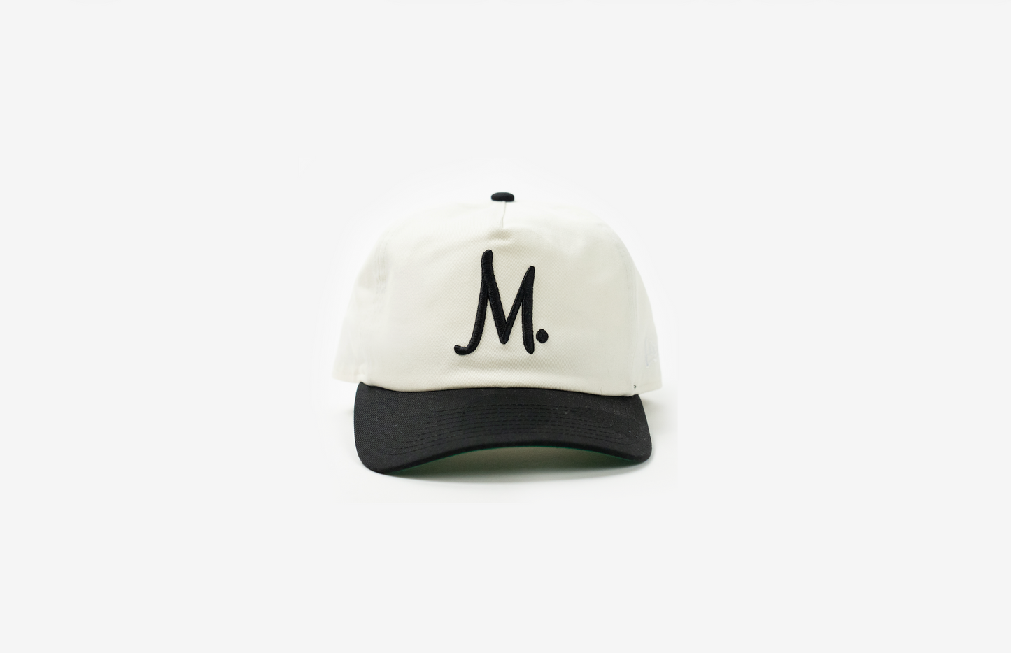 Manor x New Era "M" 19TWENTY Snapback - Cream / Black