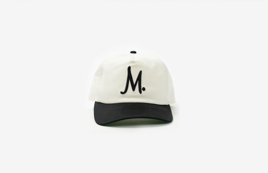 Manor x New Era "M" 19TWENTY Snapback - Cream / Black