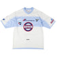 Badfriend "Soccer Jersey" M - Bone / Blue