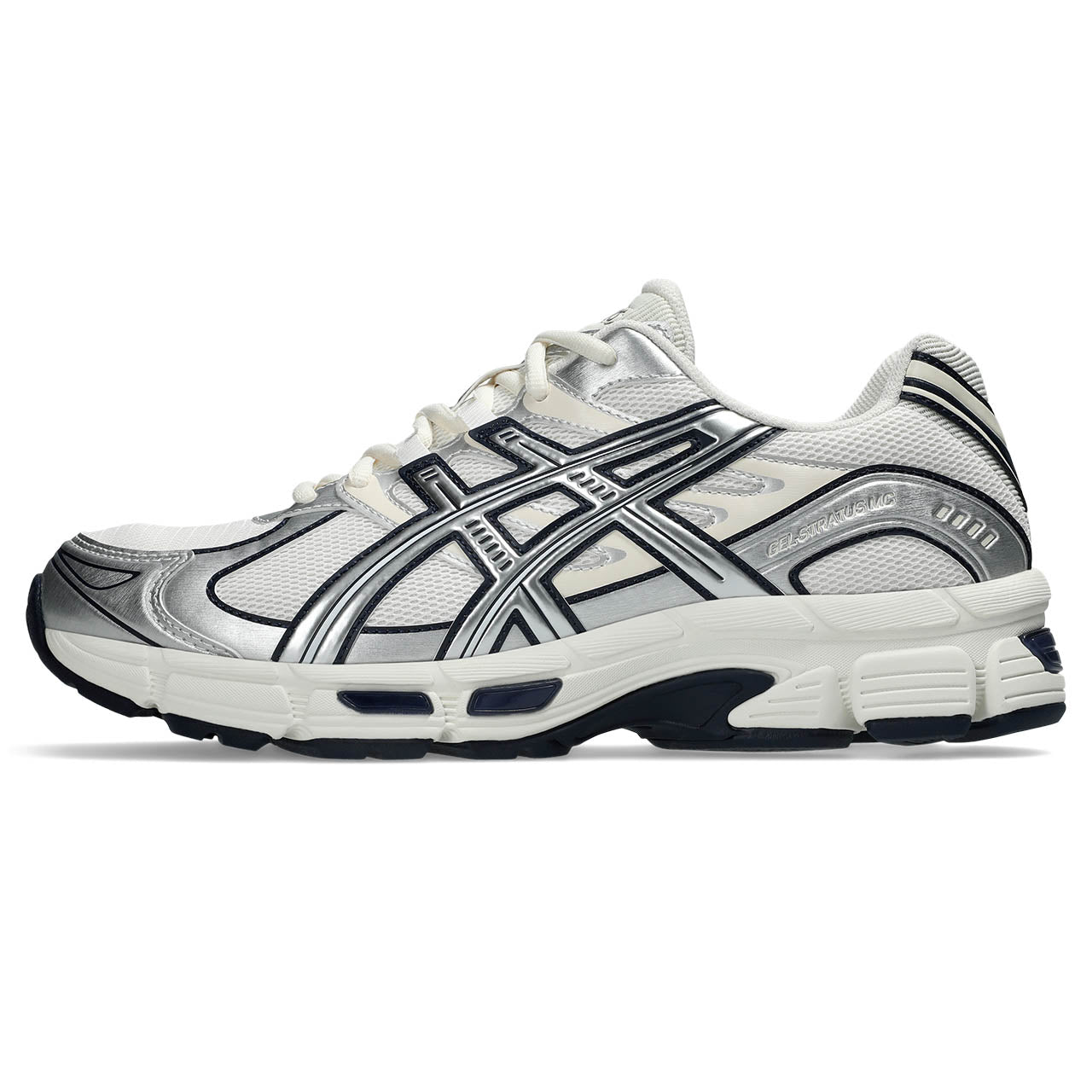 Asics "Gel-Stratus MC" Mens - Cream / Pure Silver