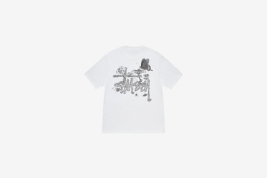 Stussy "In Bloom Tee" M - White