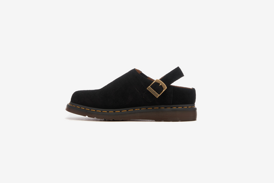 Dr. Martens "Isham Suede Mules" M - Black