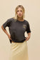Daydreamer "Notorious B.I.G. Brooklyn 1994 Merch Tee" Womens - Washed Black