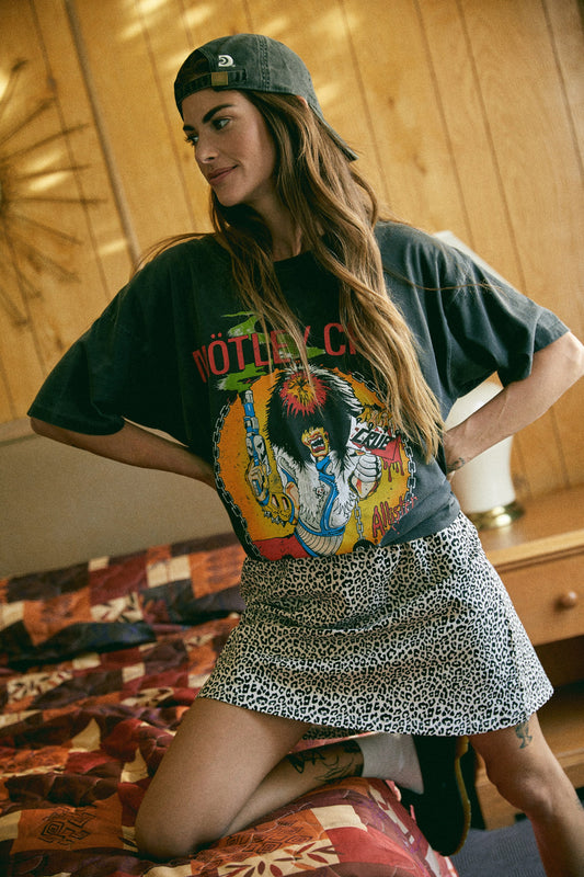 DayDreamer "Motley Crue Allister Fiend" T-Shirt W - Pigment Black