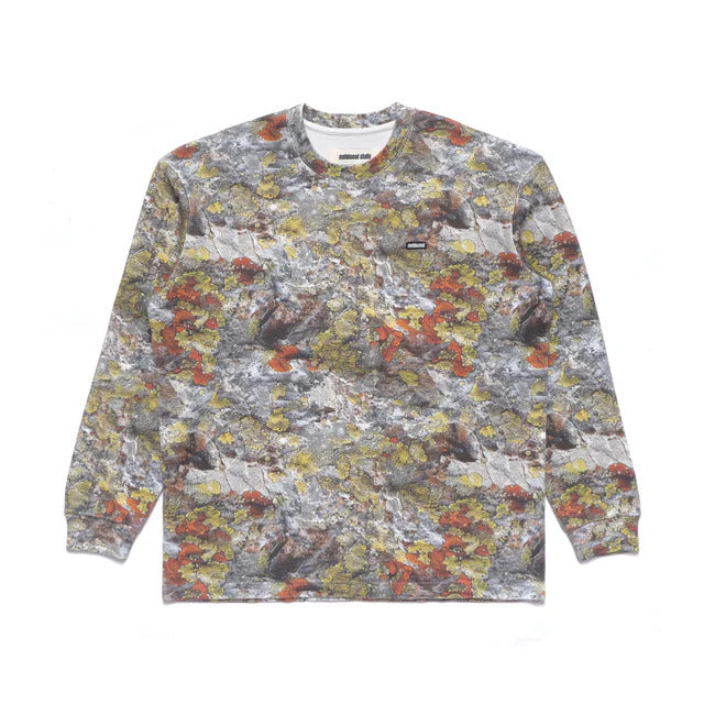 Metalwood Studio "Metal Logo Longsleeve Thermal Shirt" M - Real Moss Camo