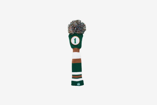 TaylorMade "TM24 Summer CommRTV Driver Headcover" - White / Green / Brown