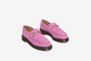 Dr. Martens "Adrian Snaffle Repello Emboss Suede Kiltie Loafers" M - Thrift Pink