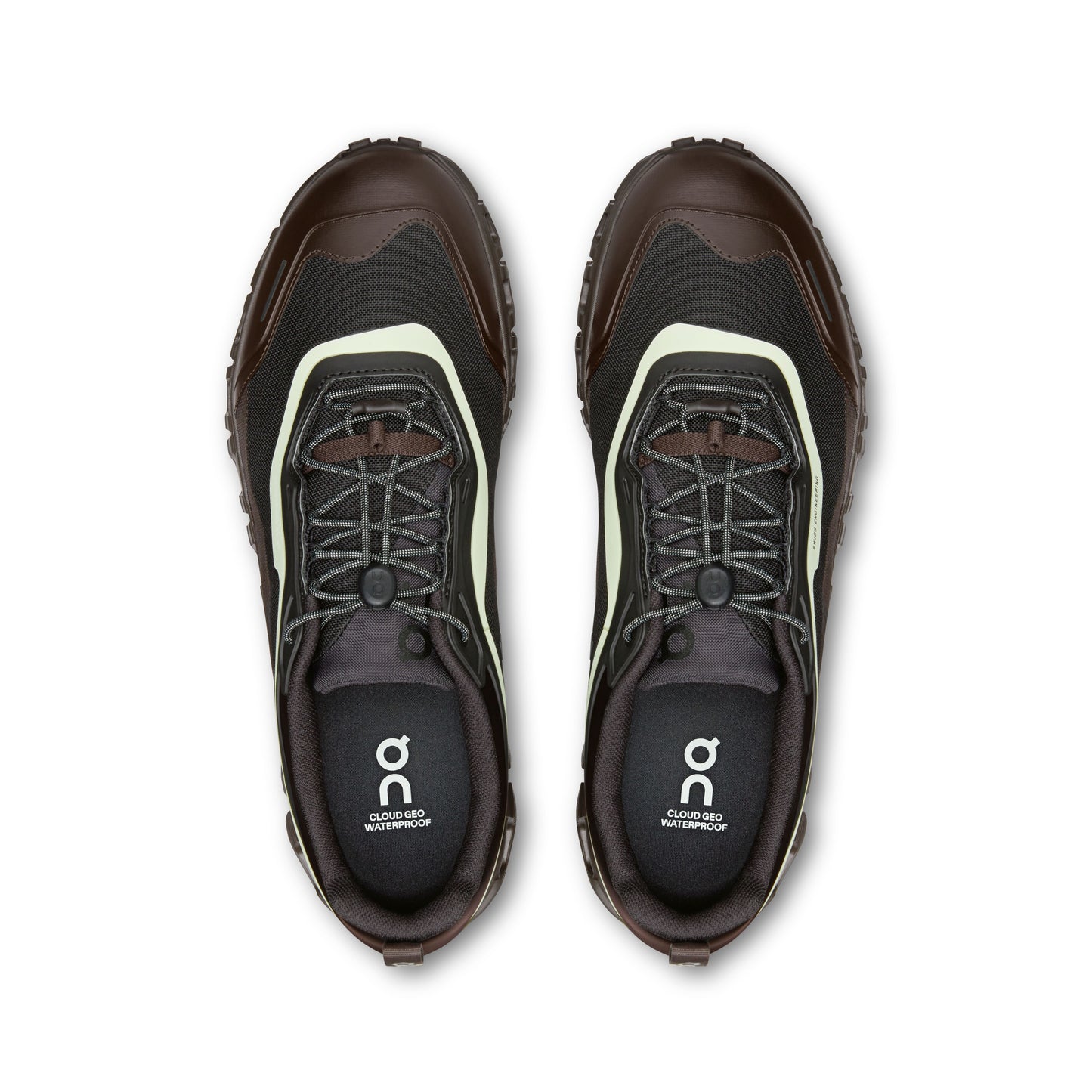 On "Cloud Geo 6 WP" Mens - Black / Lime