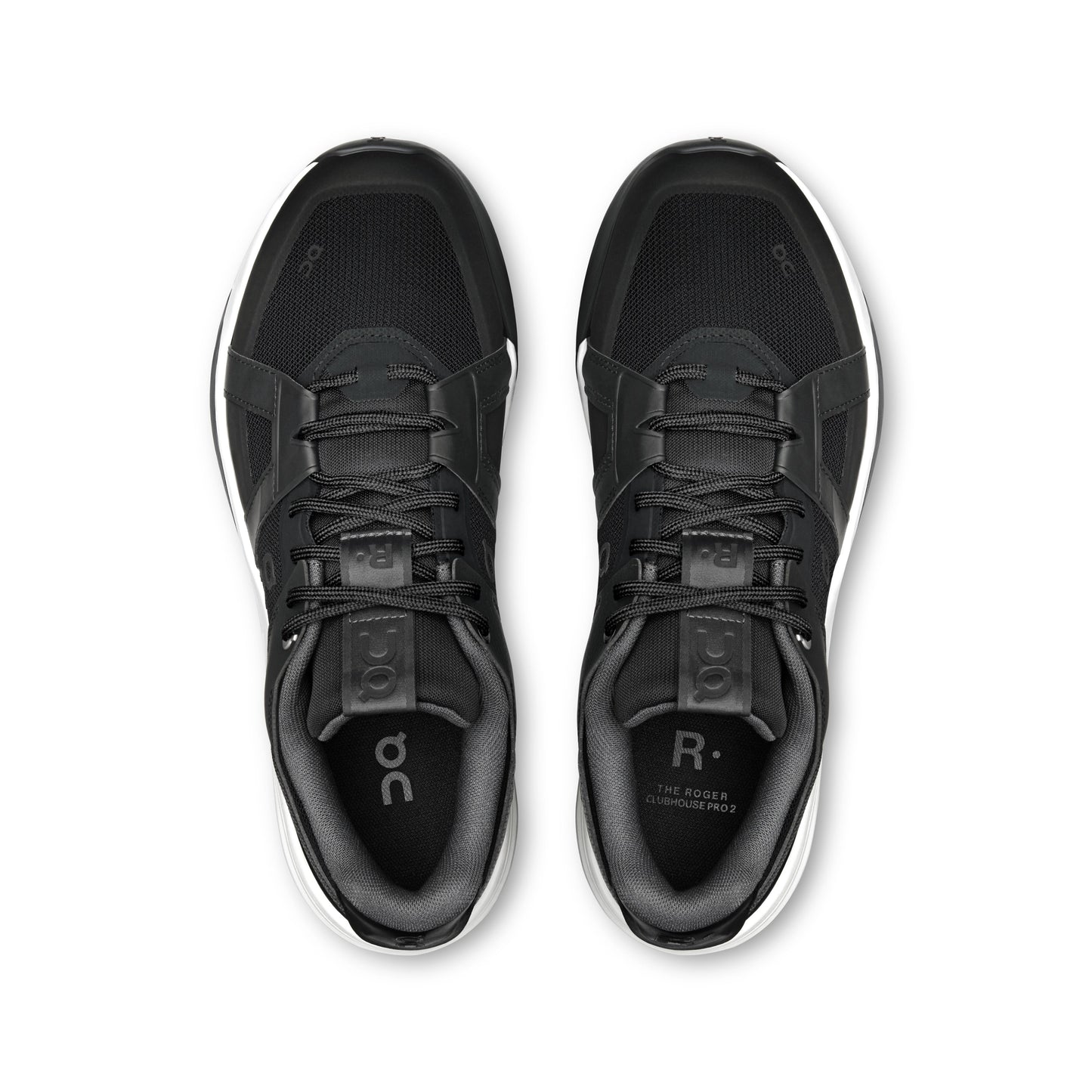 On "THE ROGER Clubhouse Pro 2" Mens - Black / Eclipse