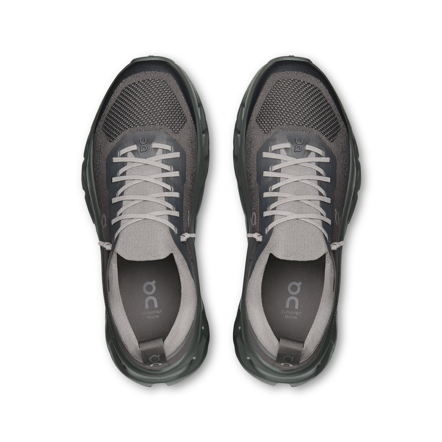 On "Cloudtilt Moon" Womens - Nickel / Nickel
