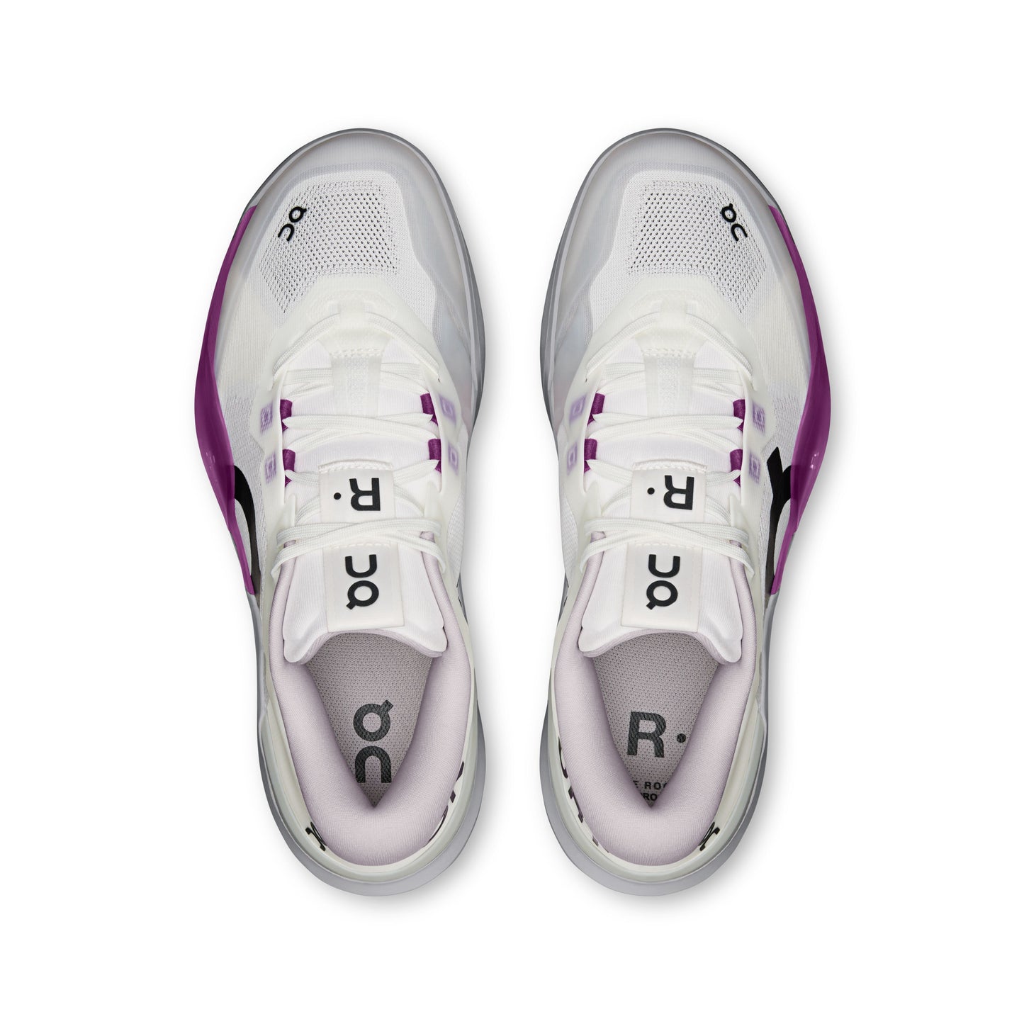 On "The Roger Pro 3" Womens - White / Muscadine