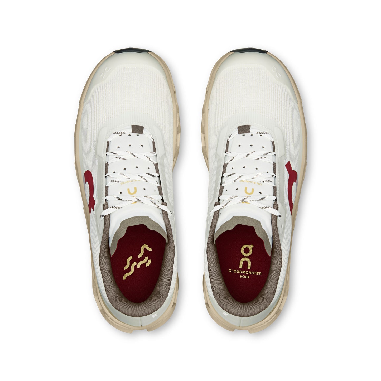 On "Cloudmonster Void" W - Ivory / Sand