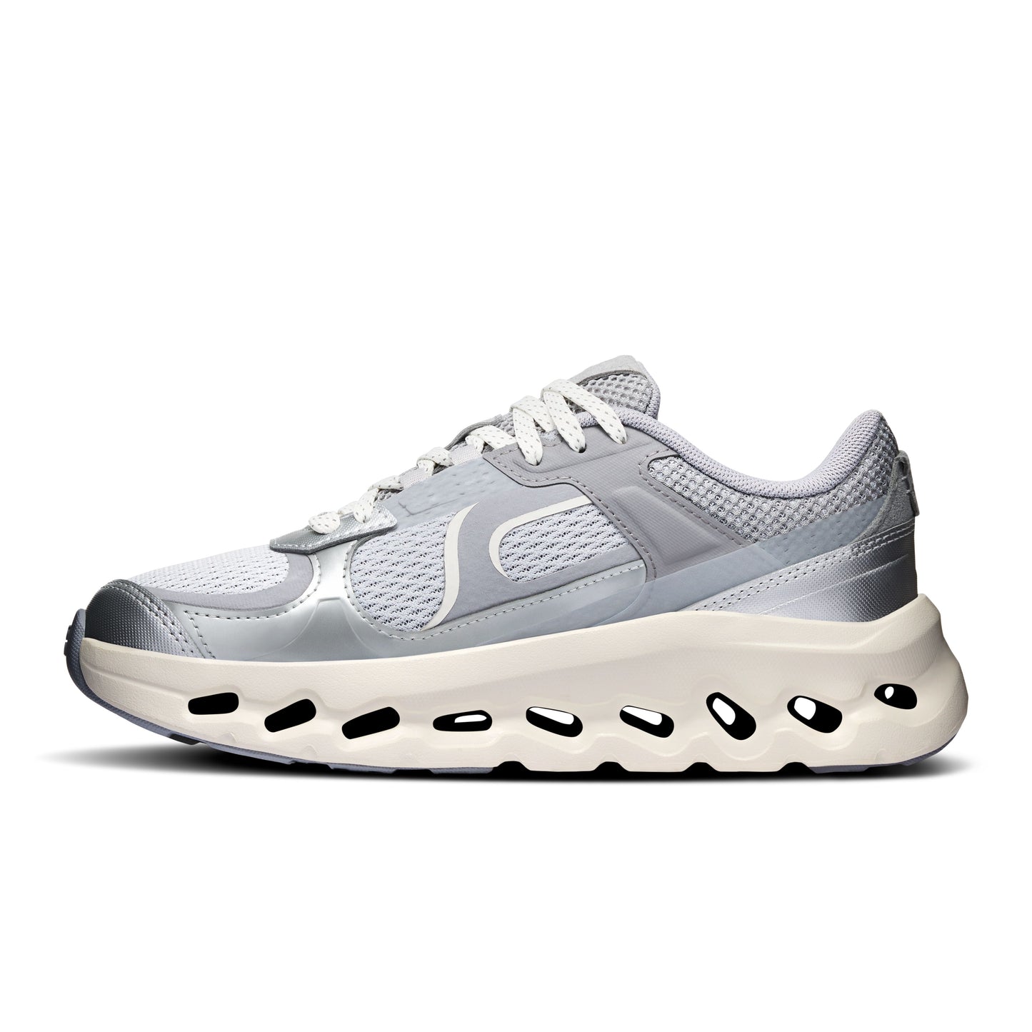 On "Cloudtilt Arc" Womens - Alloy / Ivory