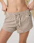 Vuori "Clementine 2.0 Short 4" Womens - Cove Stripe Hickory